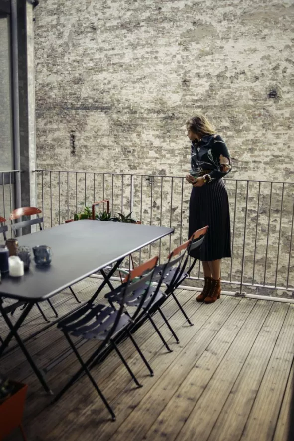 Fermob Caractère Tuintafel 90x190 Rosemary 2 Fermob Caractère Tuintafel 90x190 Rosemary - Afbeelding 2