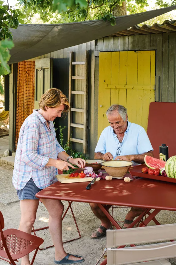 Fermob Caractère Tuintafel 90x190 Rosemary 11 Fermob Caractère Tuintafel 90x190 Rosemary - Afbeelding 11