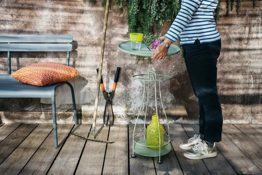 Fermob Luxembourg Tuinbank Met Rugleuning Willow Green 6 Fermob Luxembourg Tuinbank Met Rugleuning Willow Green - Afbeelding 6