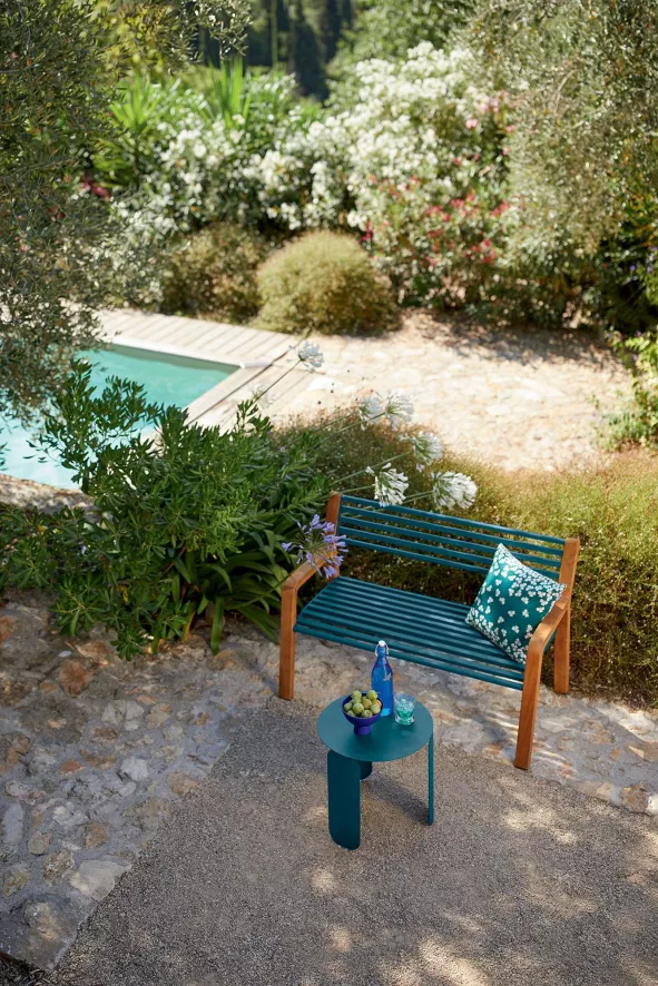 Fermob Somerset Tuinbank Capucine 4 Fermob Somerset Tuinbank Capucine - Afbeelding 4