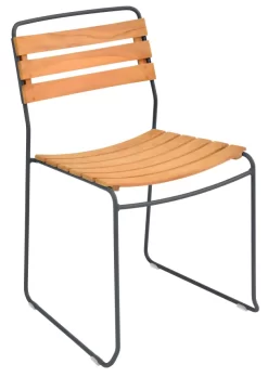 Fermob Suprising Teak Tuinstoel Anthracite