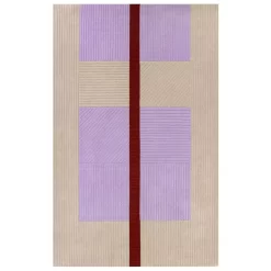 Finarte Ametisti Vloerkleed 170x240 Beige/lila