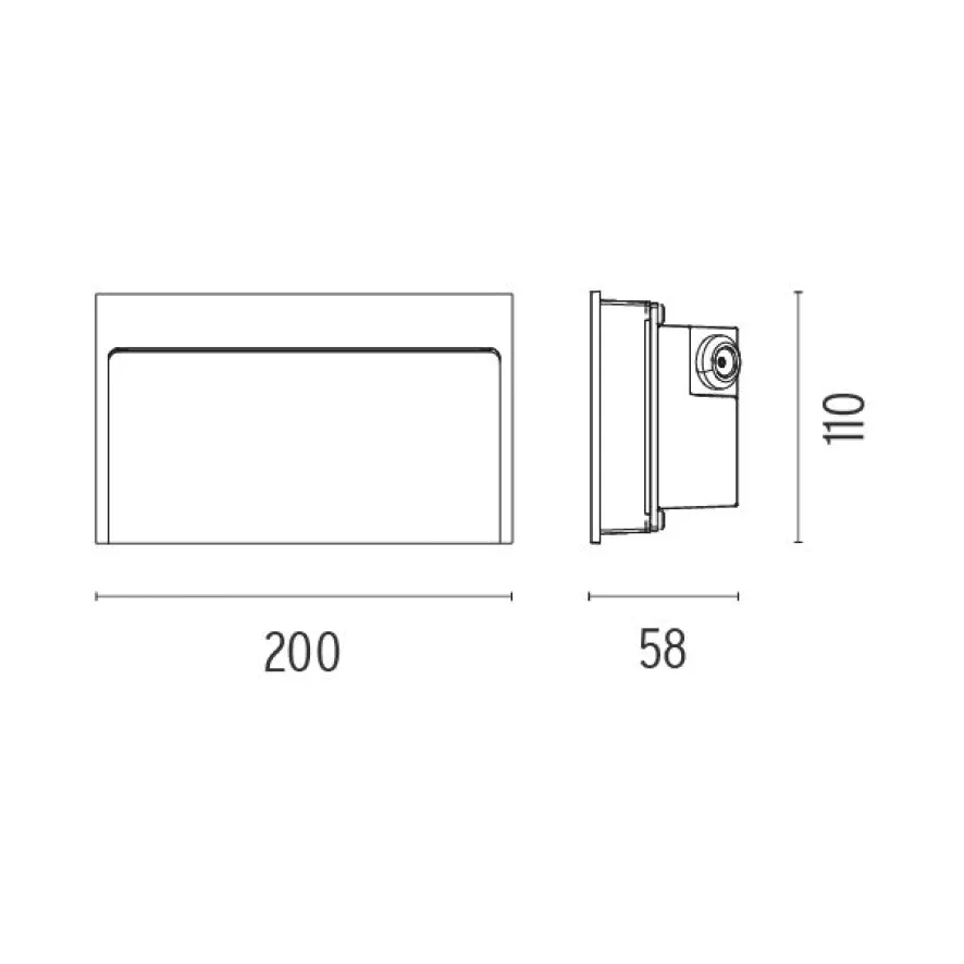 Flos My Way 200x110 Wandlamp LED 3000K Donkerbruin 2 Flos My Way 200x110 Wandlamp LED 3000K Donkerbruin - Afbeelding 2