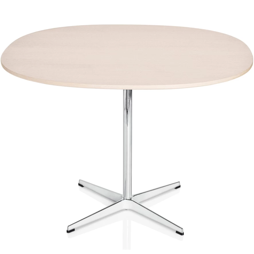 Fritz Hansen A603 Tafel Wit Laminaat 100x100 2 Fritz Hansen A603 Tafel Wit Laminaat 100x100 - Afbeelding 2