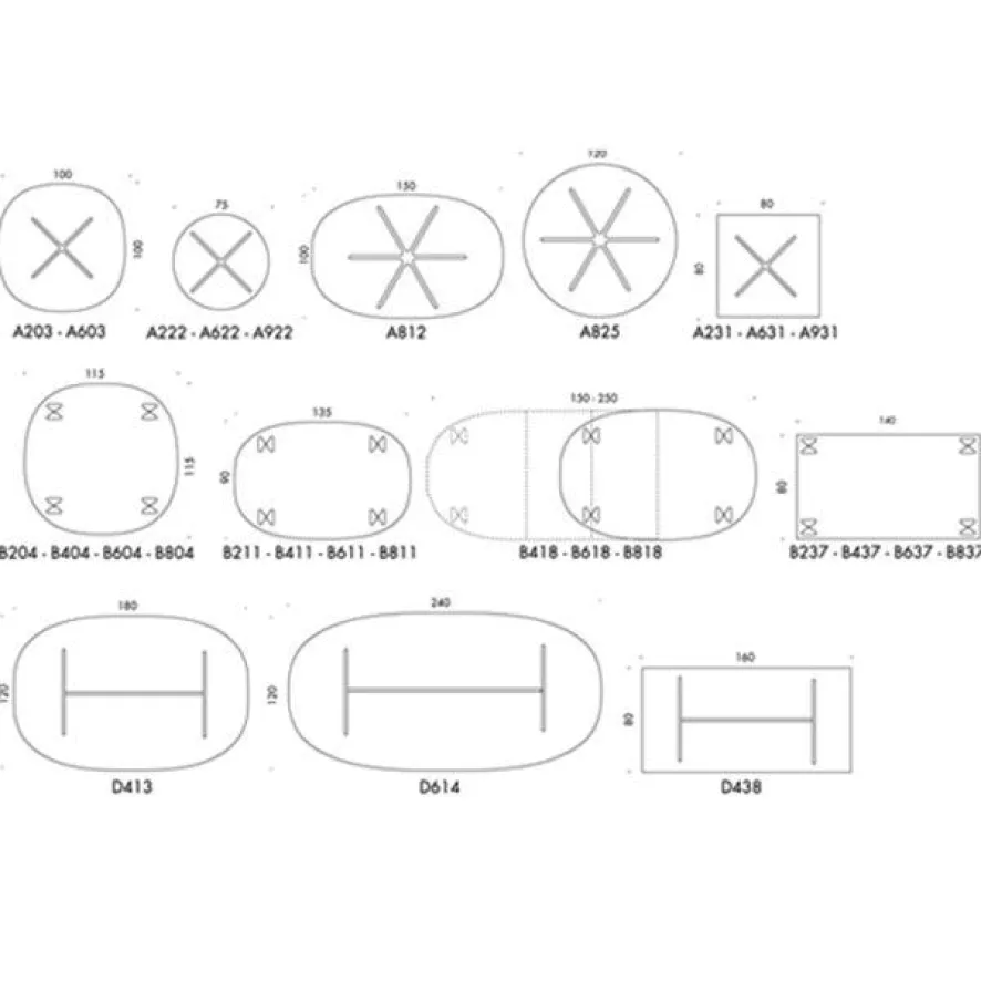 Fritz Hansen A603 Tafel Wit Laminaat 100x100 8 Fritz Hansen A603 Tafel Wit Laminaat 100x100 - Afbeelding 8