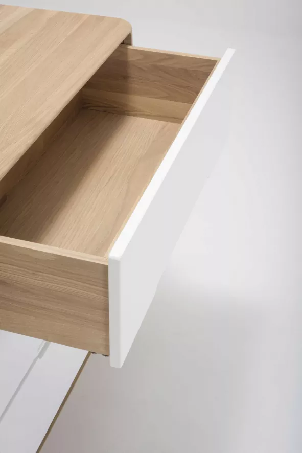 Gazzda Ena Ladekast Een Whitewash 8 Gazzda Ena Ladekast Een Whitewash - Afbeelding 8