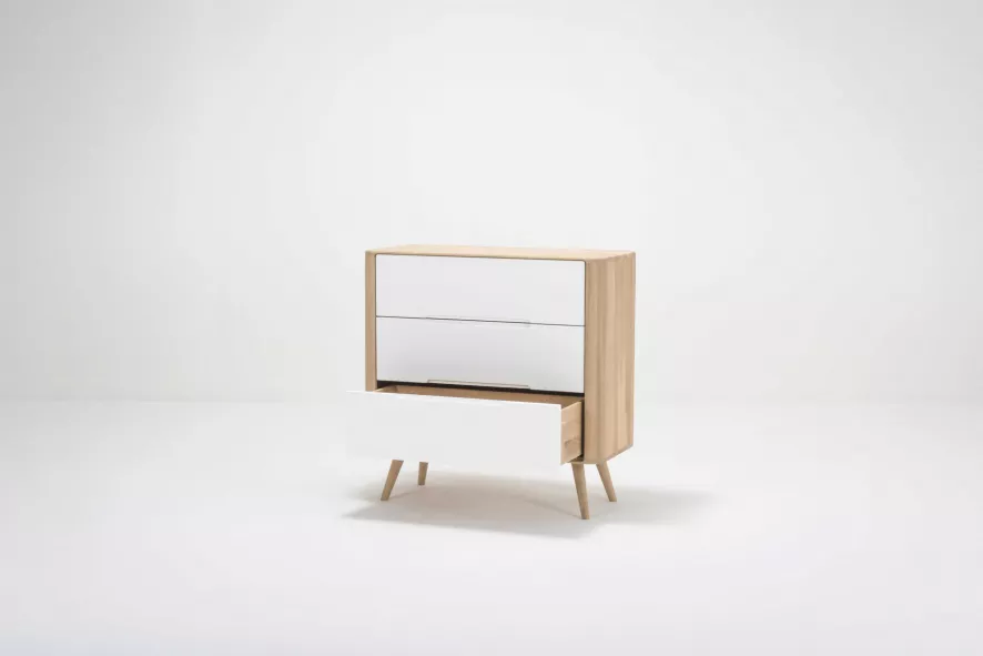 Gazzda Ena Ladekast Een Whitewash 11 Gazzda Ena Ladekast Een Whitewash - Afbeelding 11