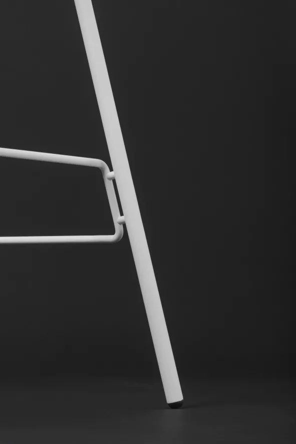 Gazzda Leina Bar Tafel 70x70 Whitewash, Wit Onderstel 9 Gazzda Leina Bar Tafel 70x70 Whitewash, Wit Onderstel - Afbeelding 9