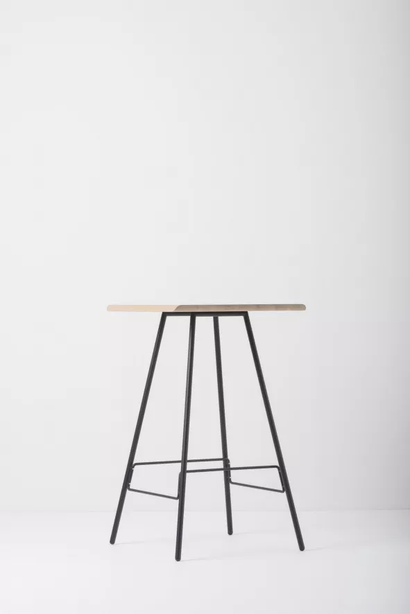 Gazzda Leina Bar Tafel 70x70 Whitewash, Wit Onderstel 13 Gazzda Leina Bar Tafel 70x70 Whitewash, Wit Onderstel - Afbeelding 13