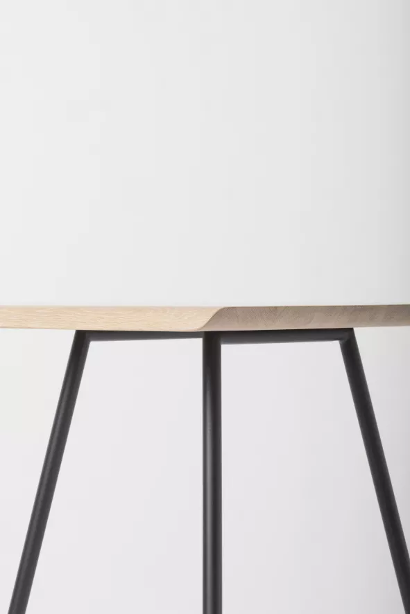 Gazzda Leina Bar Tafel 70x70 Whitewash, Wit Onderstel 16 Gazzda Leina Bar Tafel 70x70 Whitewash, Wit Onderstel - Afbeelding 16