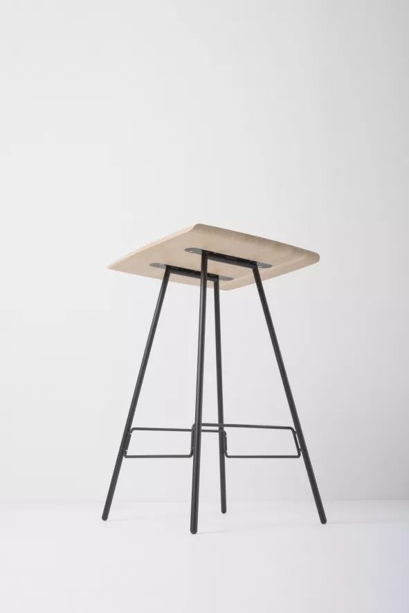 Gazzda Leina Bar Tafel 70x70 Whitewash, Wit Onderstel 18 Gazzda Leina Bar Tafel 70x70 Whitewash, Wit Onderstel - Afbeelding 18