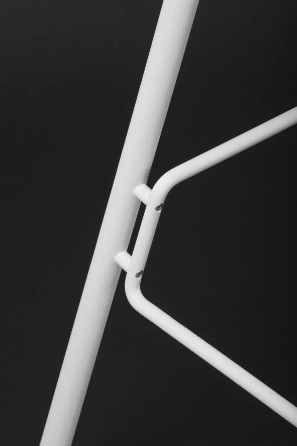 Gazzda Leina Bar Tafel 70x70 Whitewash, Wit Onderstel 7 Gazzda Leina Bar Tafel 70x70 Whitewash, Wit Onderstel - Afbeelding 7