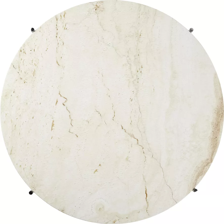 Gubi TS Salontafel 80 Polished Steel Black Marquina Marble 3 Gubi TS Salontafel 80 Polished Steel Black Marquina Marble - Afbeelding 3