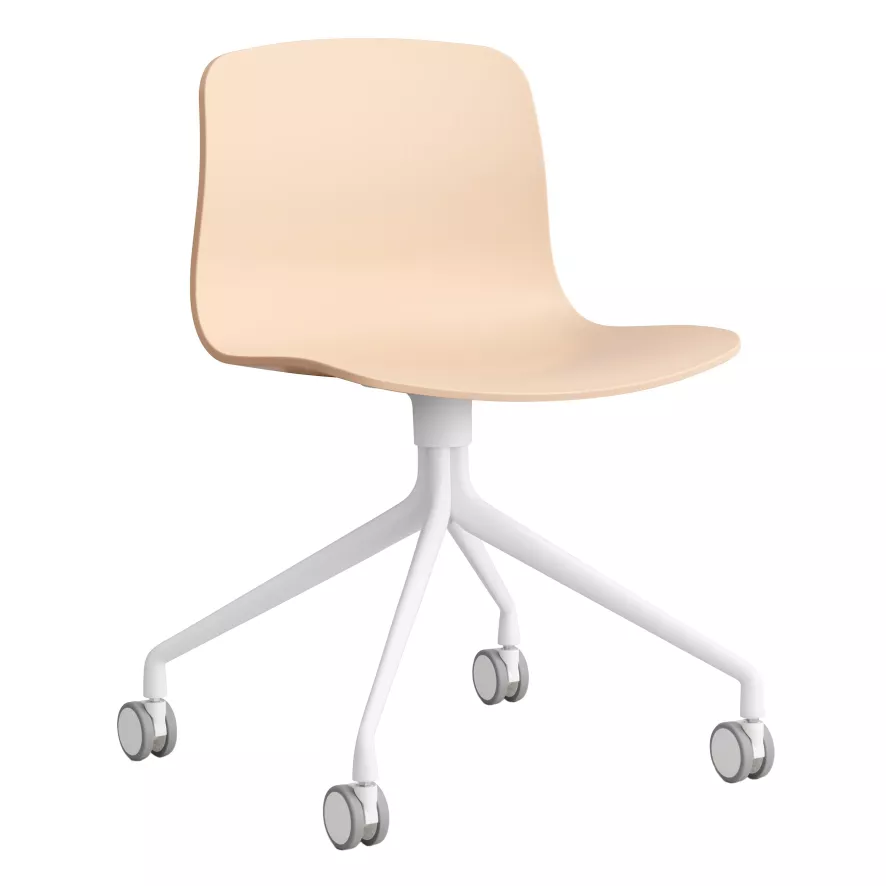 Hay AAC14 Bureaustoel Wit Onderstel Melange Creanm 2 Hay AAC14 Bureaustoel Wit Onderstel Melange Creanm - Afbeelding 2