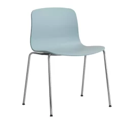 Hay AAC16 Stoel Aluminium Onderstel Dusty Blue