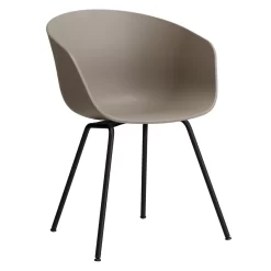 Hay AAC26 Stoel Zwart Onderstel Khaki