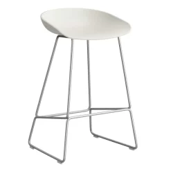 Hay AAS38 Barkruk 65cm Rvs Onderstel Melange Cream