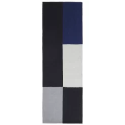 Hay Ethan Cook Flat Works Vloerkleed 80x250 Black And Blue
