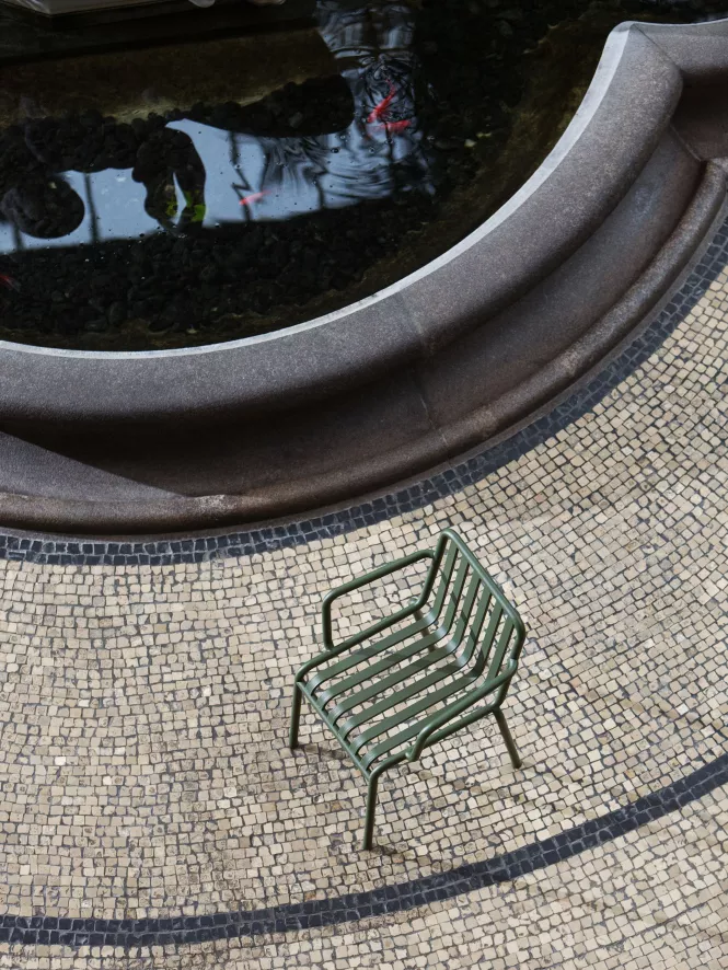 Hay Palissade Tuinstoel Gegalvaniseerd Staal 4 Hay Palissade Tuinstoel Gegalvaniseerd Staal - Afbeelding 4