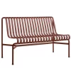 Hay Palissade Dining Tuinbank Zonder Armleuning Iron Red