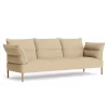 Hay Pandarine 3-zits Bank Canvas 414 Oiled Oak Base
