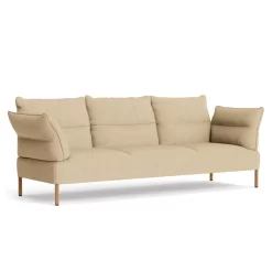 Hay Pandarine 3-zits Bank Canvas 414 Oiled Oak Base