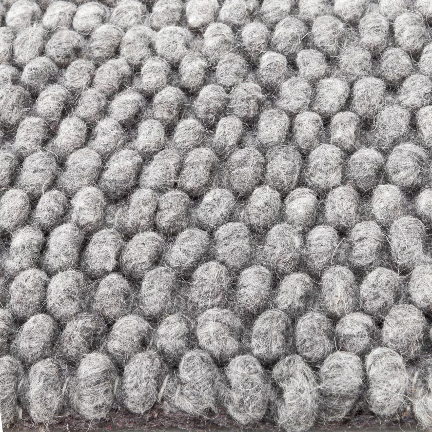 Hay Peas Vloerkleed 170x240 Soft Grey 4 Hay Peas Vloerkleed 170x240 Soft Grey - Afbeelding 4