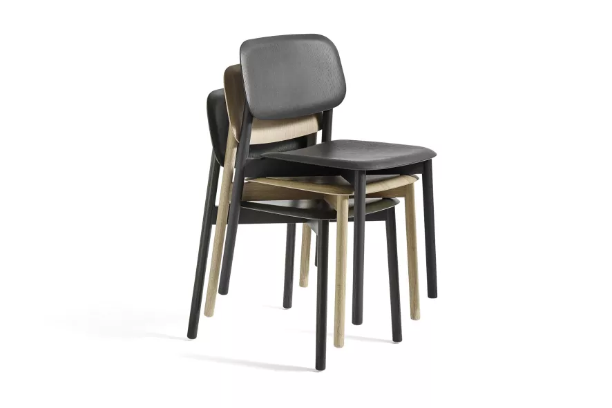 Hay Soft Edge 60 Stoel Soft Grey 9 Hay Soft Edge 60 Stoel Soft Grey - Afbeelding 9