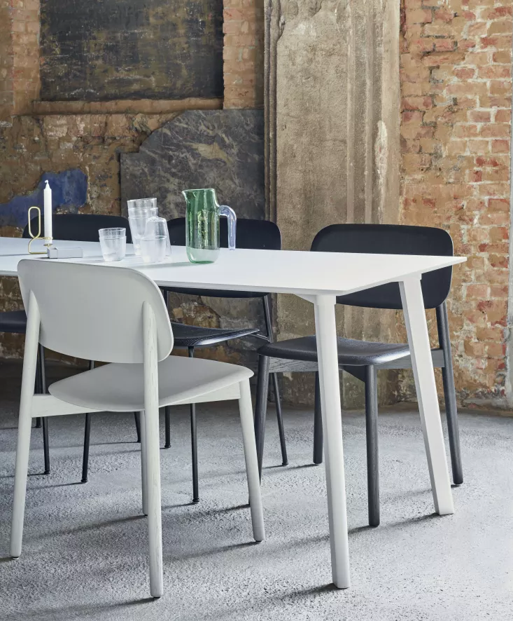 Hay Soft Edge 60 Stoel Soft Grey 10 Hay Soft Edge 60 Stoel Soft Grey - Afbeelding 10