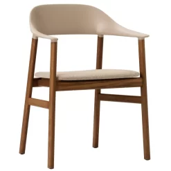 Normann Copenhagen Herit Armchair Smoked Oak Stoel Synergy Zand