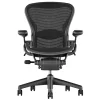 Herman Miller (Refurbished) REFURBISHED Aeron Chair (classic) Bureaustoel Graphite Frame
