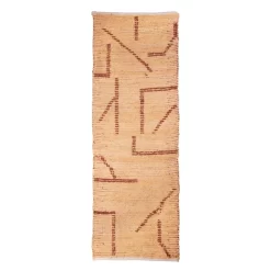 HKliving Hand Woven Vloerkleed 70x200 Peach/mocha
