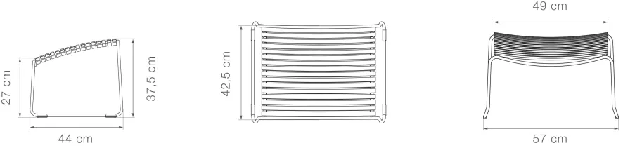 Houe Click Voetenbank Multi Color 2 10 Houe Click Voetenbank Multi Color 2 - Afbeelding 10