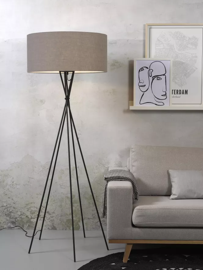 It's About Romi Lima Vloerlamp Licht Linnen 5 It's About Romi Lima Vloerlamp Licht Linnen - Afbeelding 5