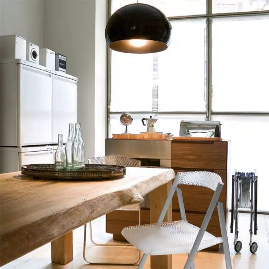 Kartell FL/Y Hanglamp Ø52 Wolkenblauw 2 Kartell FL/Y Hanglamp Ø52 Wolkenblauw - Afbeelding 2