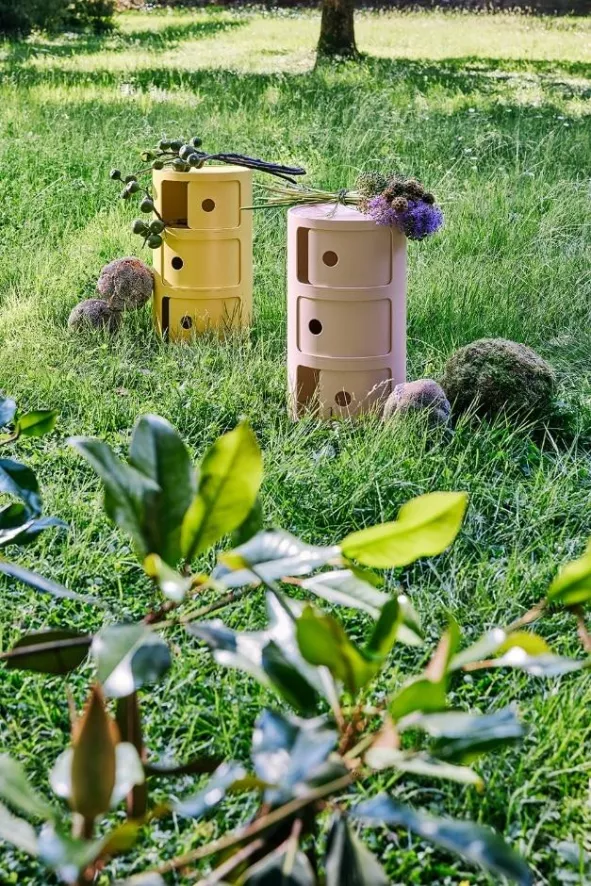 Kartell Componibili Bio Kast Rond Large Groen (3 Comp.) 10 Kartell Componibili Bio Kast Rond Large Groen (3 Comp.) - Afbeelding 10