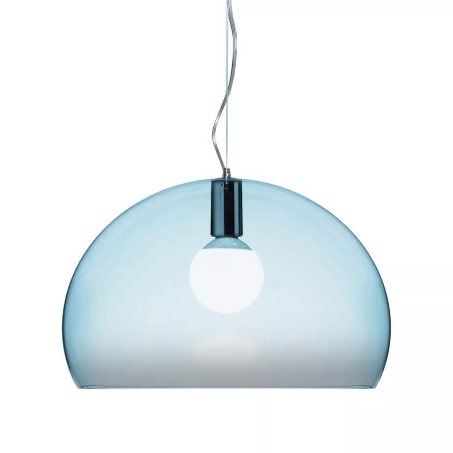 Kartell FL/Y Hanglamp Ø52 Wolkenblauw 1 Kartell FL/Y Hanglamp Ø52 Wolkenblauw