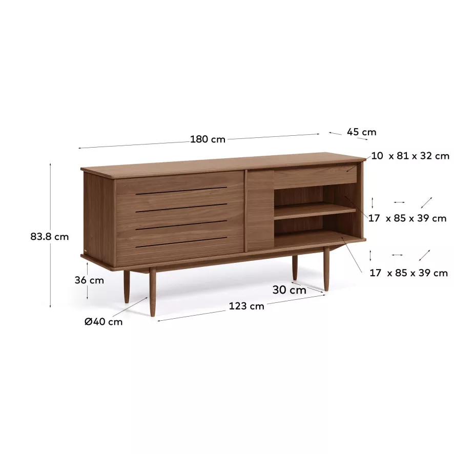 Kave Home Carolin Dressoir 2 Kave Home Carolin Dressoir - Afbeelding 2