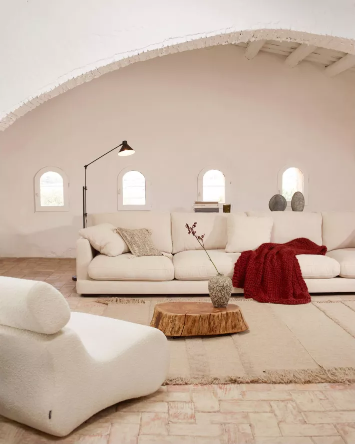 Kave Home Gala 6-zits Bank Wit 6 Kave Home Gala 6-zits Bank Wit - Afbeelding 6