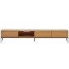 Kave Home Vedrana Tv-meubel 195x35 Eiken