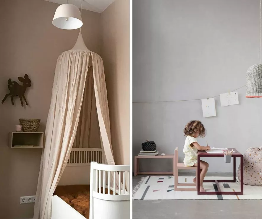 Ferm Living Little Architect Kinderbureau Poppy Red 6 Ferm Living Little Architect Kinderbureau Poppy Red - Afbeelding 6