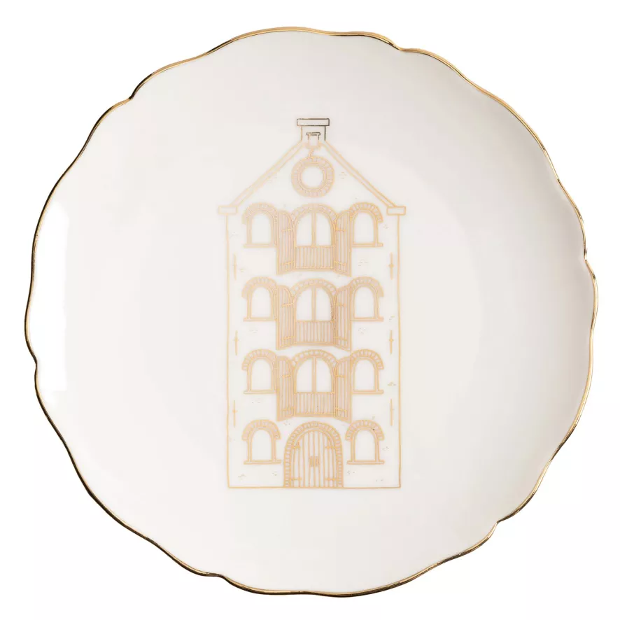 & Klevering &klevering Canal House Gebaksbordje Ø13 Set Van 4 9 & Klevering &klevering Canal House Gebaksbordje Ø13 Set Van 4 - Afbeelding 9