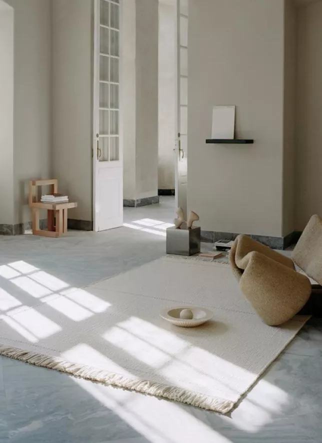 Linie Design Awakened Mind Vloerkleed 170x240 Wit 2 Linie Design Awakened Mind Vloerkleed 170x240 Wit - Afbeelding 2