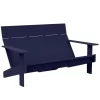 Loll Designs Lollygagger Sofa 2-zits Tuinbank Navy Blue