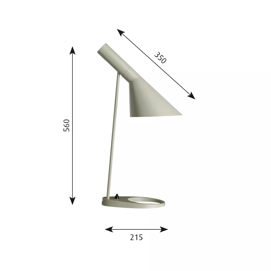 Louis Poulsen AJ Bureaulamp V3 White 3 Louis Poulsen AJ Bureaulamp V3 White - Afbeelding 3