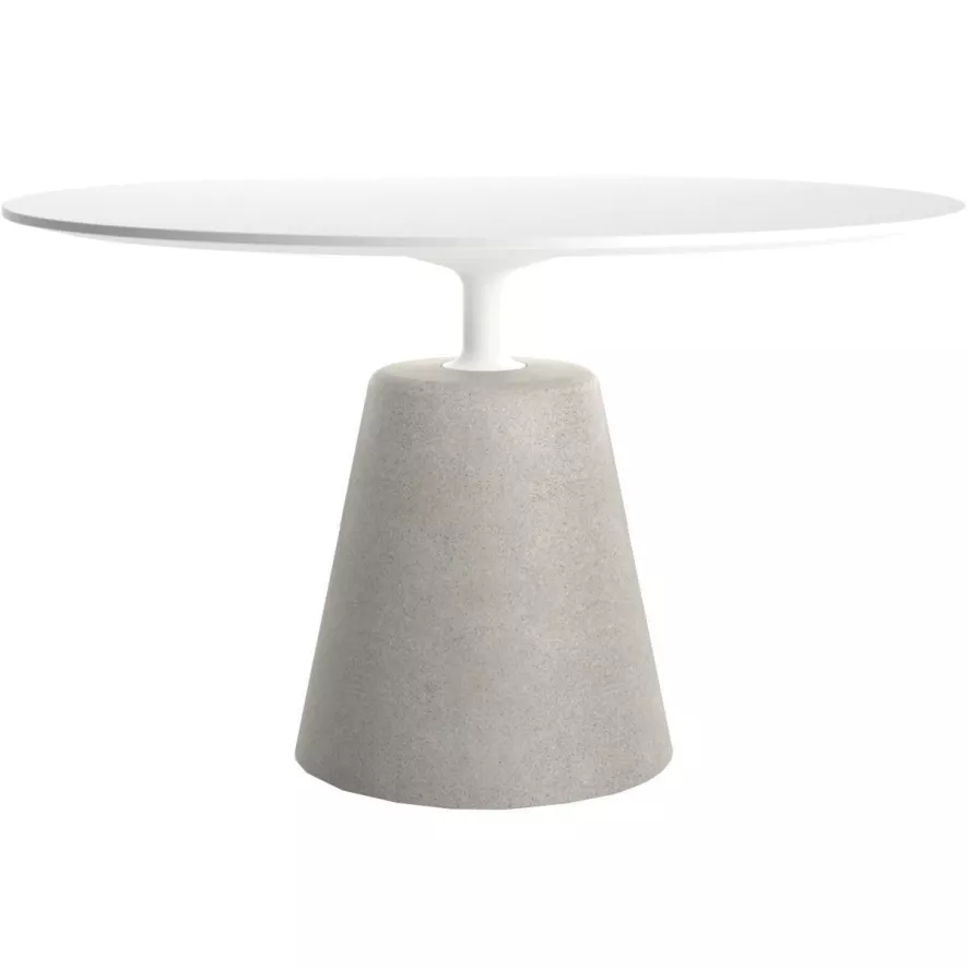 MDF Italia Rock Table Tafel Wit 120 1 MDF Italia Rock Table Tafel Wit 120