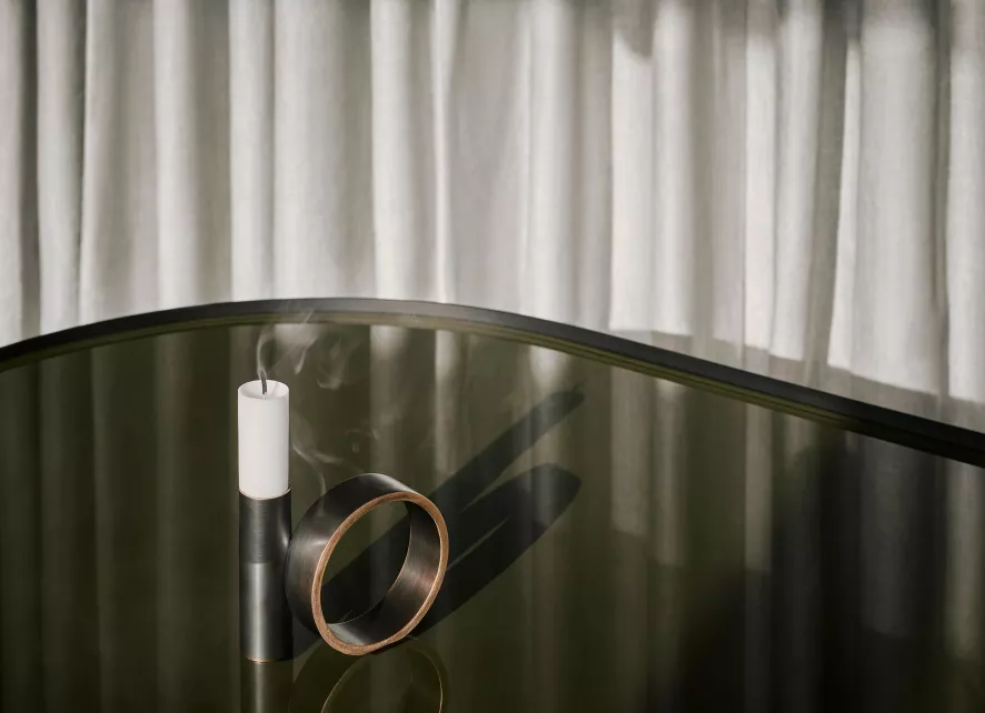 Audo Copenhagen Nono Salontafel Large Donkergroen 2 Audo Copenhagen Nono Salontafel Large Donkergroen - Afbeelding 2