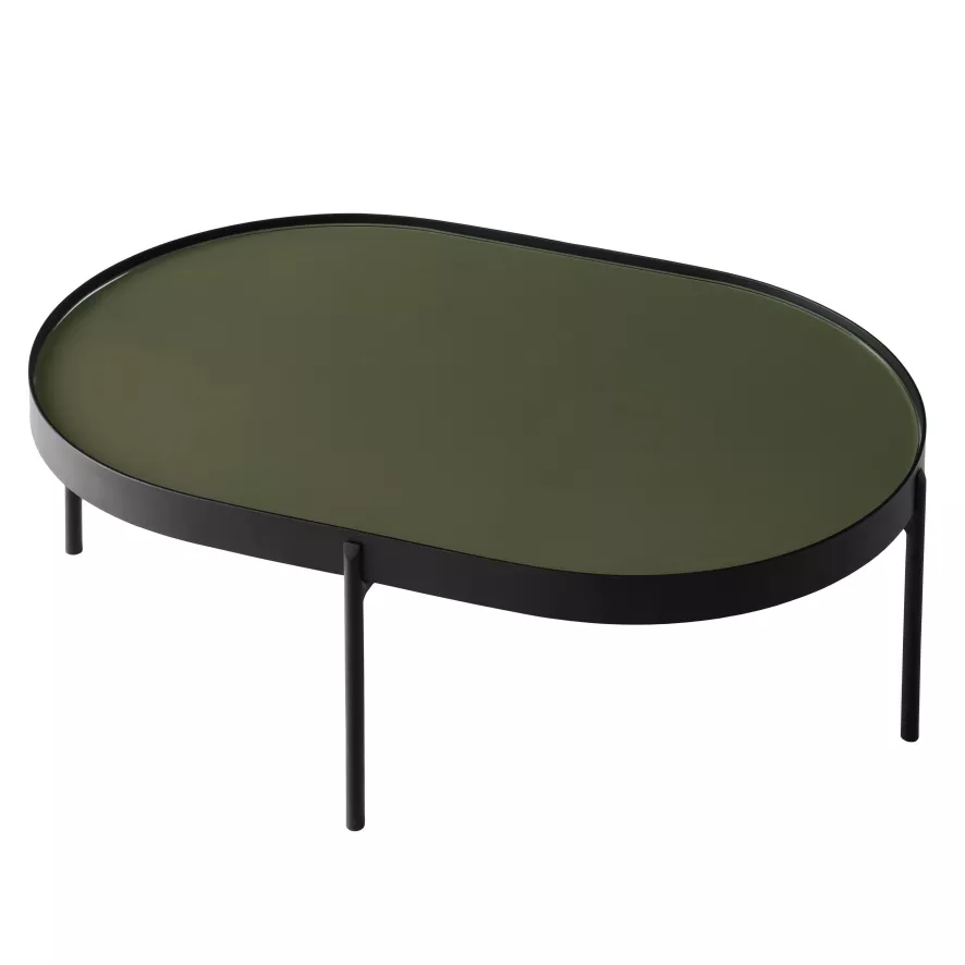 Audo Copenhagen Nono Salontafel Large Donkergroen 1 Audo Copenhagen Nono Salontafel Large Donkergroen