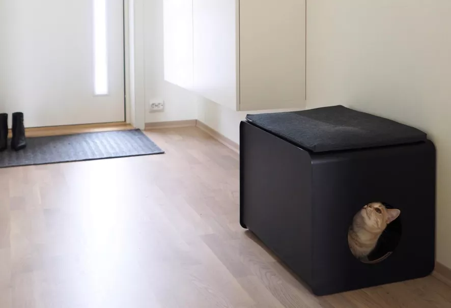 MiaCara Sito Kattenbak Grijs 6 MiaCara Sito Kattenbak Grijs - Afbeelding 6