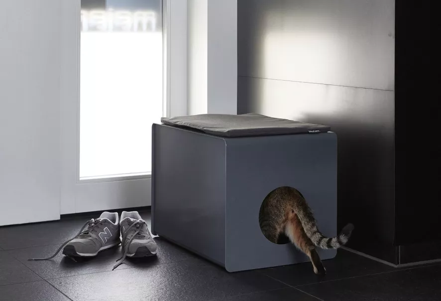 MiaCara Sito Kattenbak Grijs 7 MiaCara Sito Kattenbak Grijs - Afbeelding 7